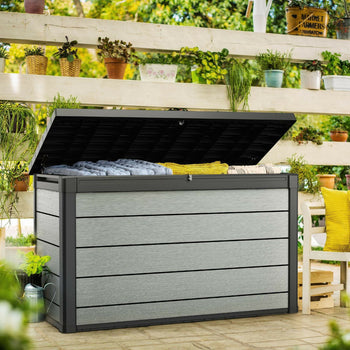 Keter Garden Storage Keter Denali Grey 757 litre Duotech Garden Storage Box